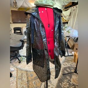 Leopard rain jacket